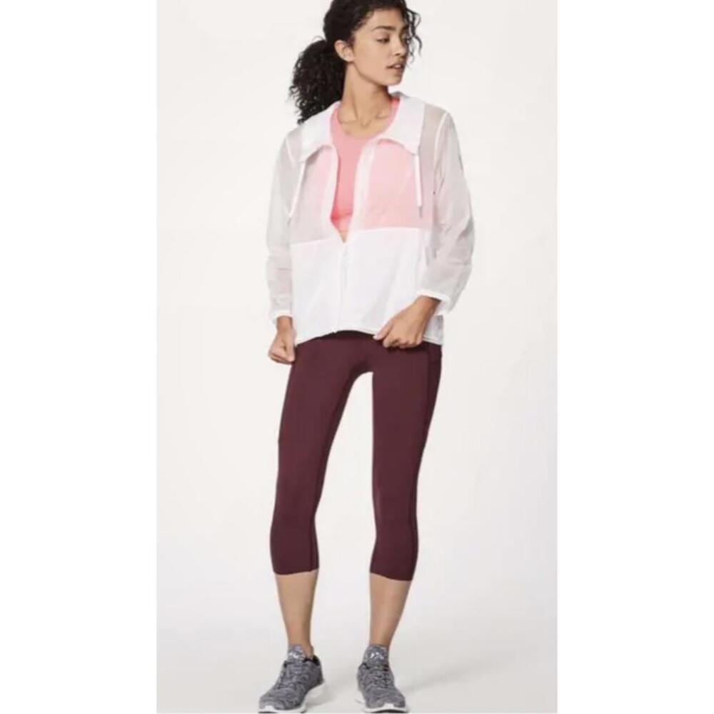 Lululemon Translu Anorak White Size 12 Lightweight Jacket